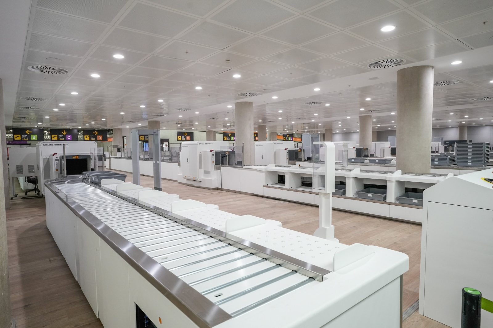 Controles de seguridad en el aeropuerto de Palma de Mallorca (Foto: Aena)