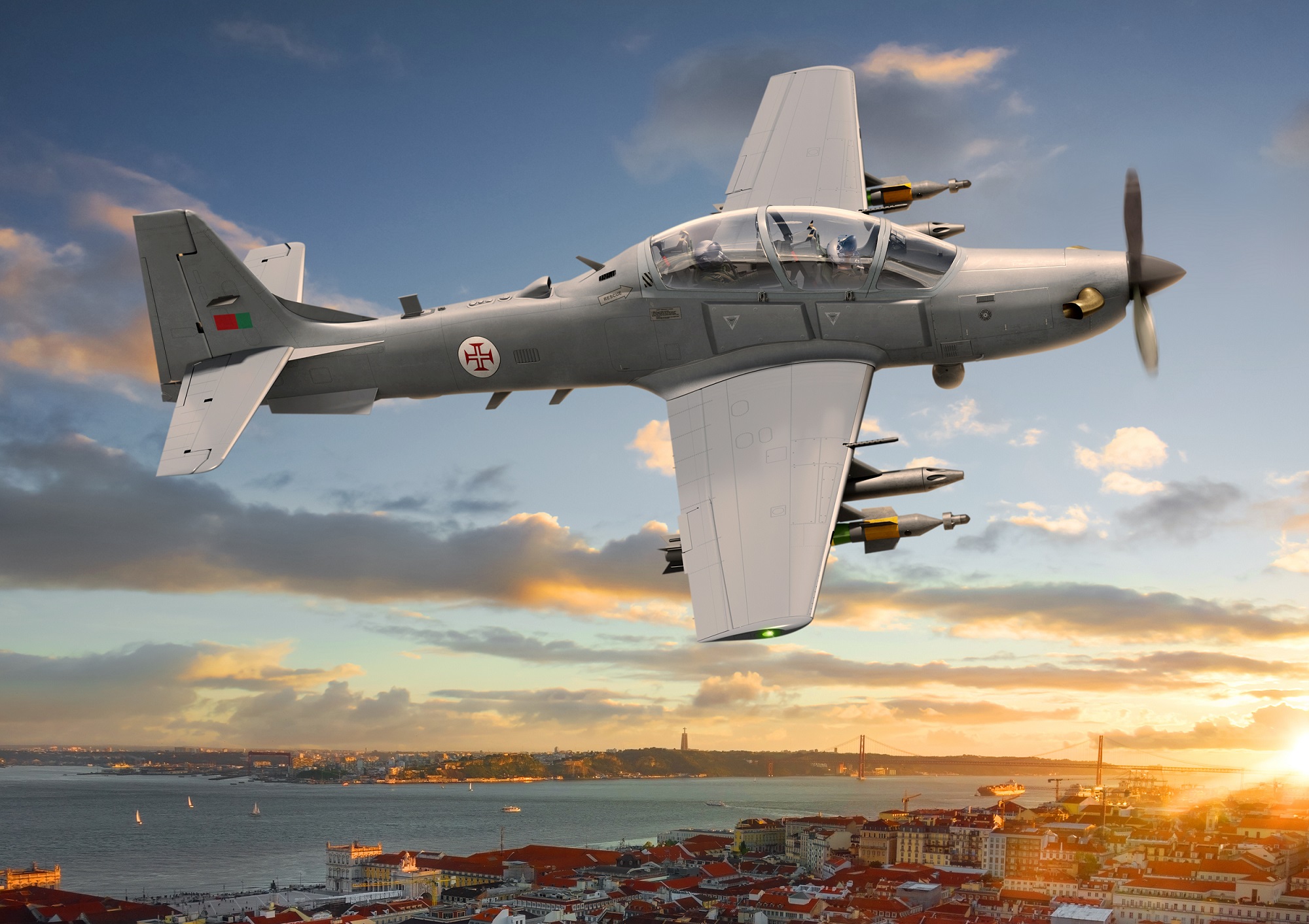 Embraer’s A-29N Super Tucano lands in Europe with 12 units for Portugal ...