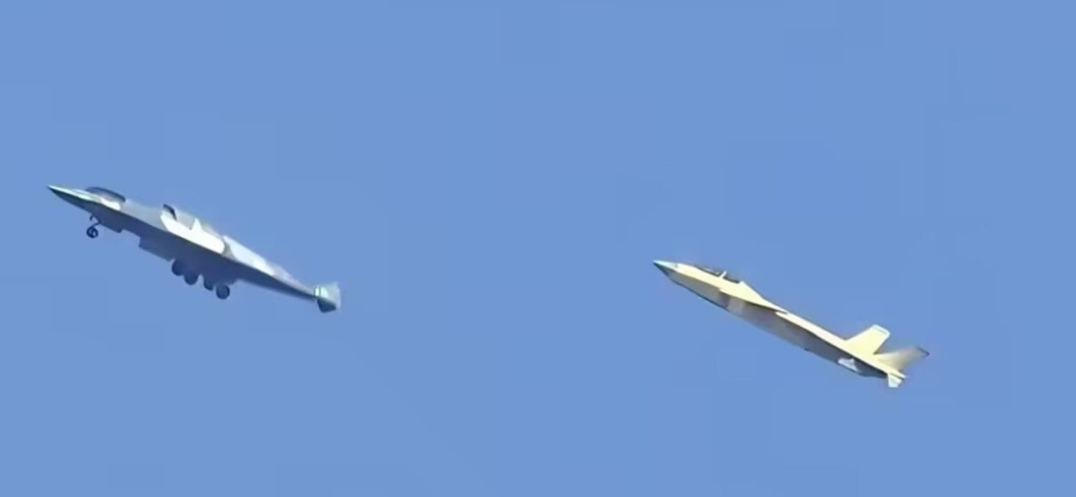 China showed it´s sixth-generation fighter prototype.