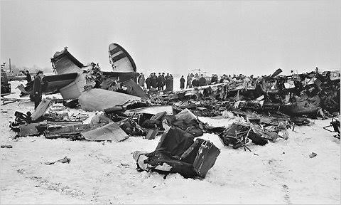 Wreckage of TWA