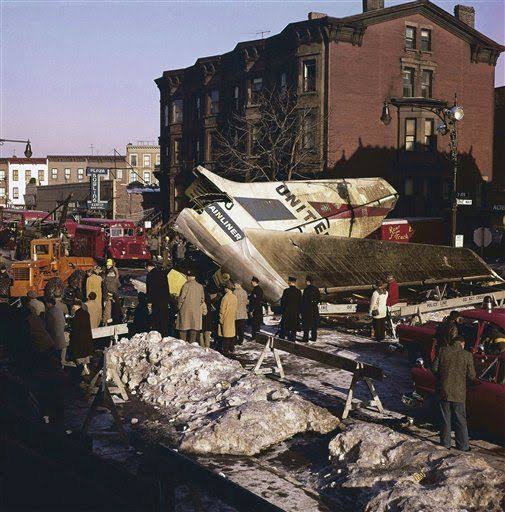 Wreckage of United Airlines