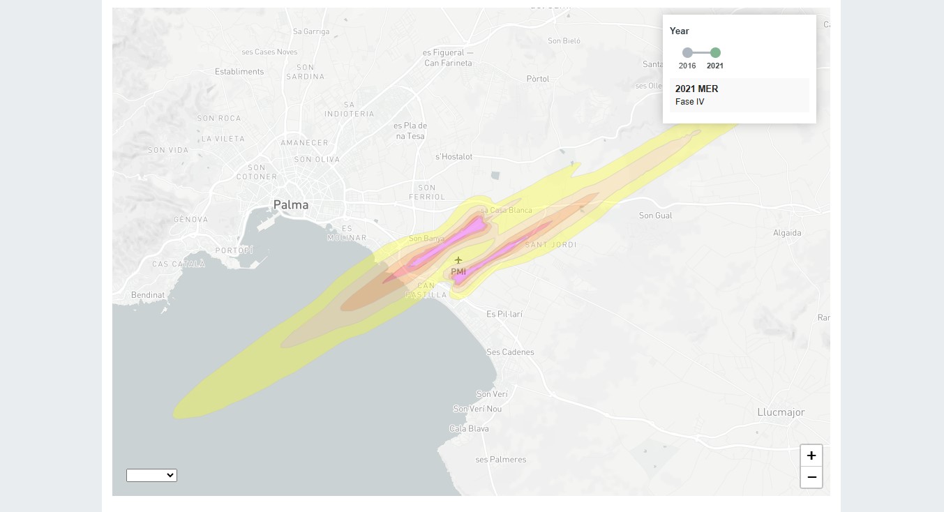 Mapa Estratégico de Ruido y Servidumbres Acústicas - Aeropuerto de Palma de Mallorca