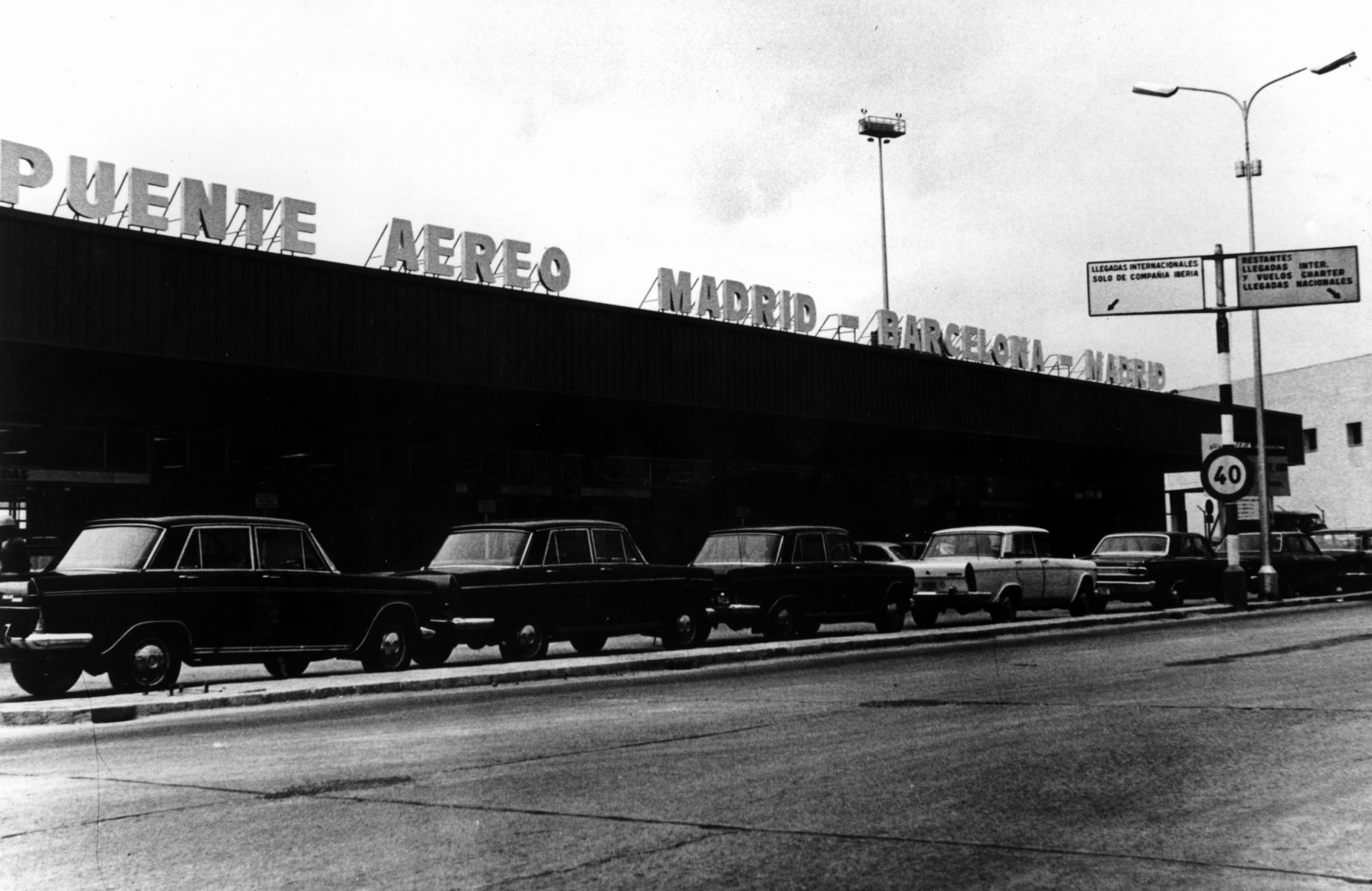 Puente Aéreo Madrid - Barcelona - Años 70