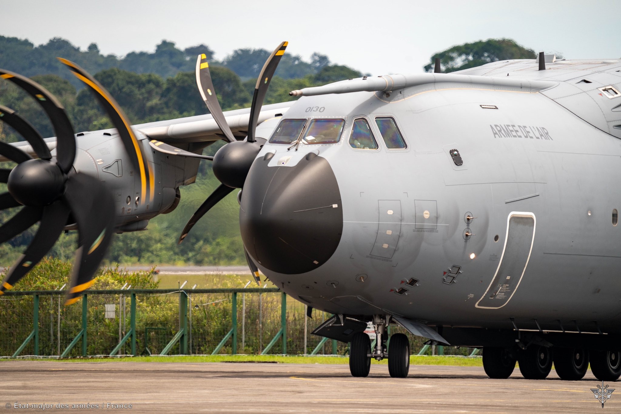 A400M Armée de l'Air et de l'Espace en Guyana