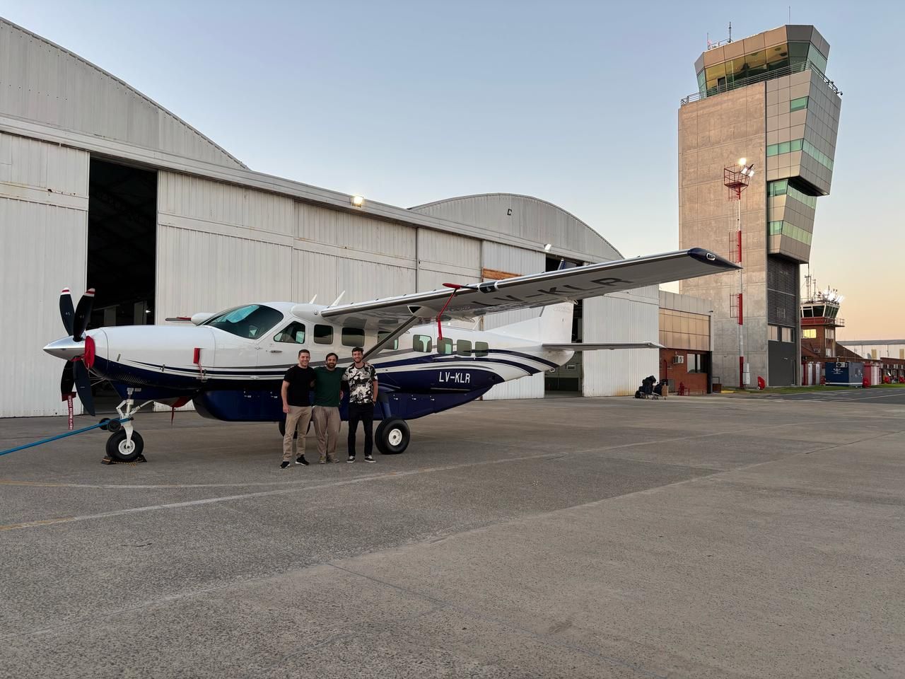 Cessna Grand Caravan LV-KLR de Feeling Air en San Fernando