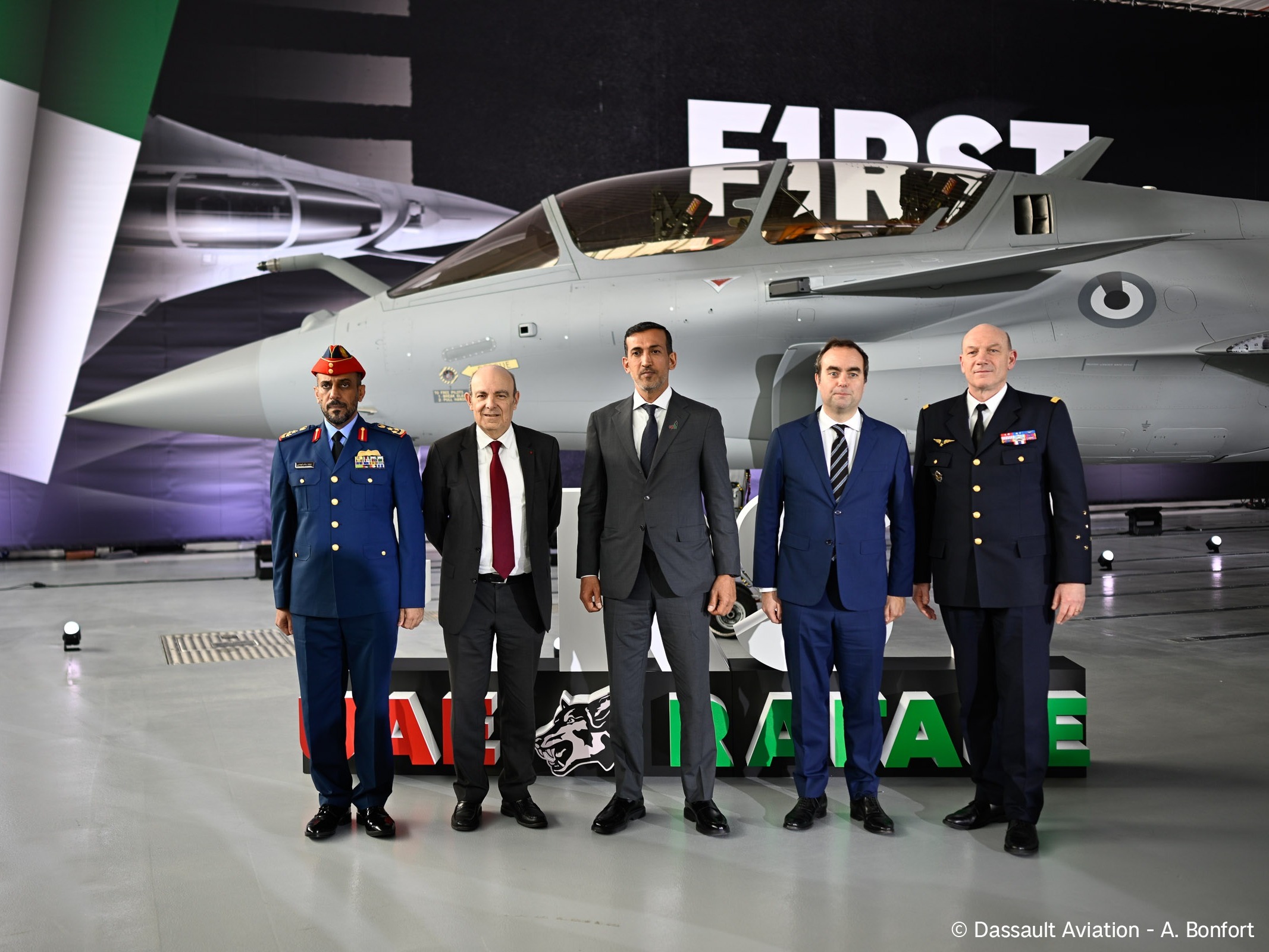 First Rafale F4 for the UAE