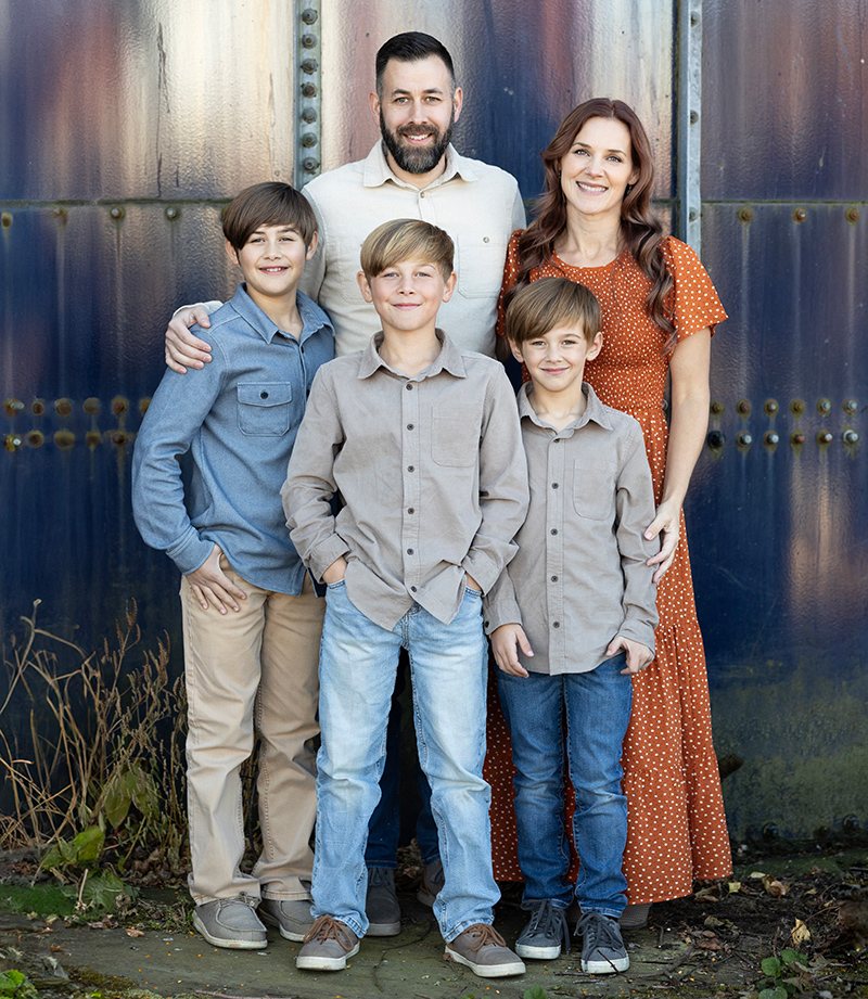 La familia de Casey Crafton (foto via Clifford Law Offices)