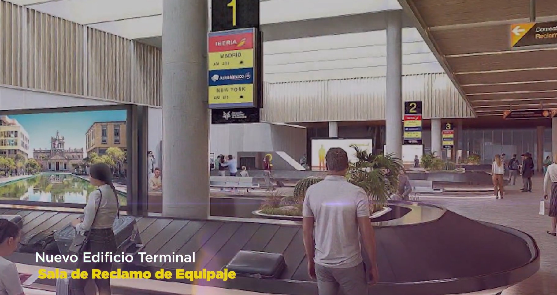 Nueva terminal de pasajeros del aeropuerto de Guadalajara - Renders (GAP)