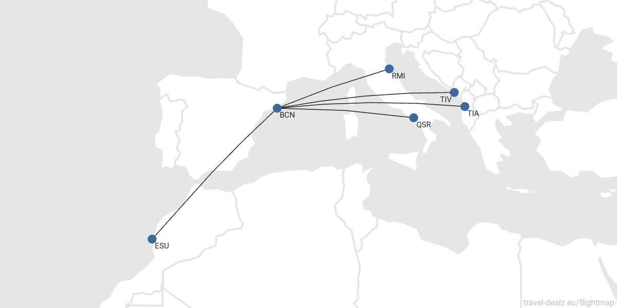 Nuevos destinos de Vueling