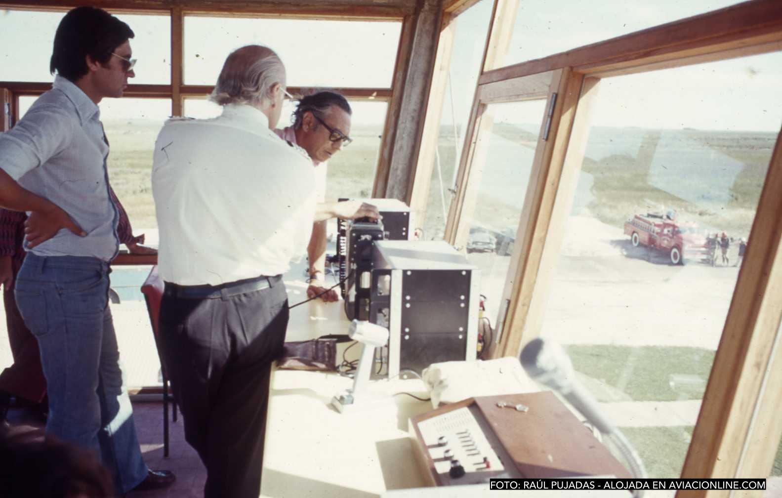 Torre de control del aeropuerto de Villa Gesell - c.1975