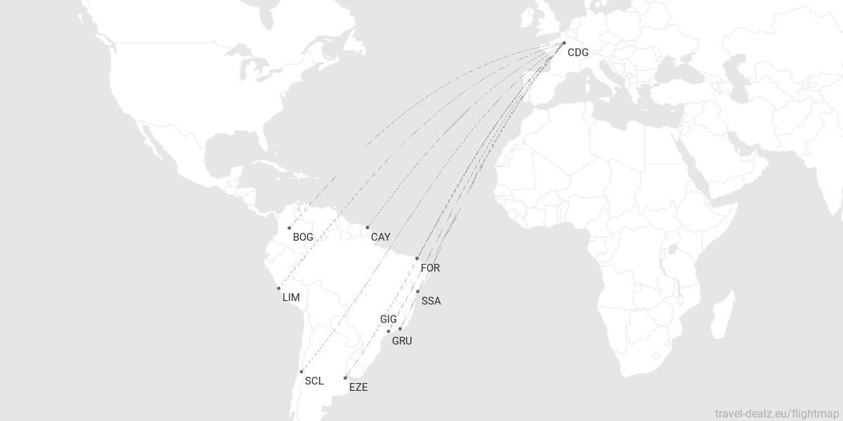 Air France - Sudamerica