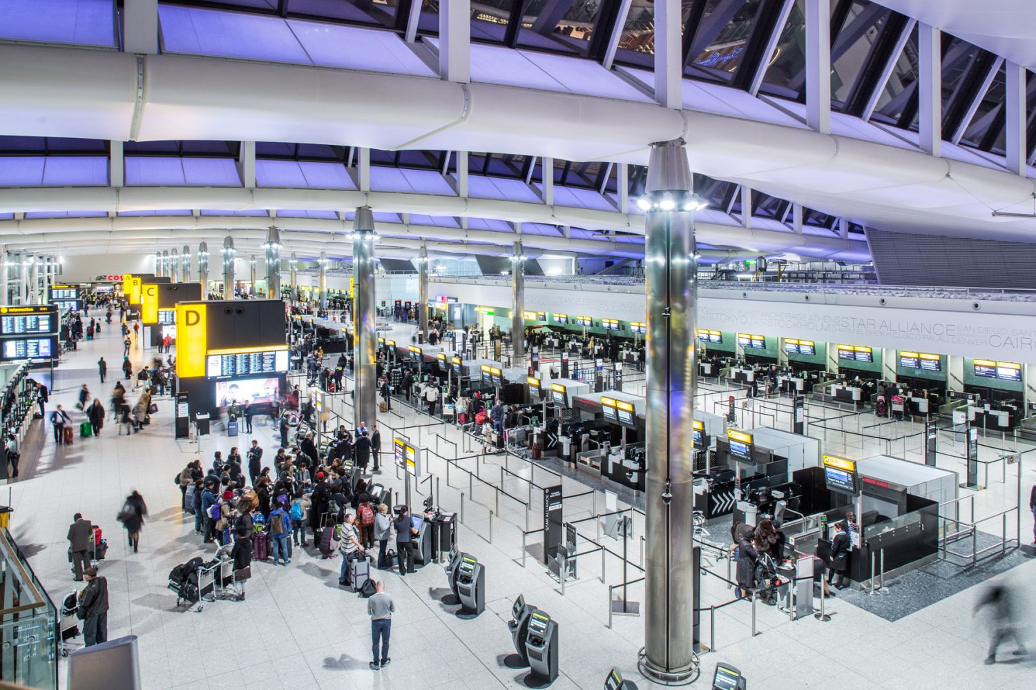 Londres Heathrow - Check-in