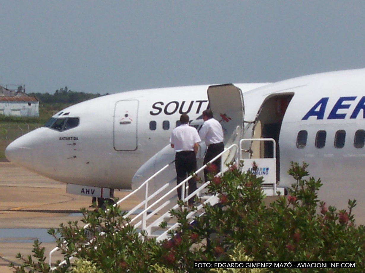 Último vuelo de Southern Winds en Resistencia - 28FEB2005