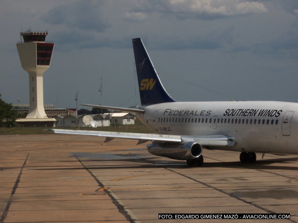 Último vuelo de Southern Winds en Resistencia - 28FEB2005