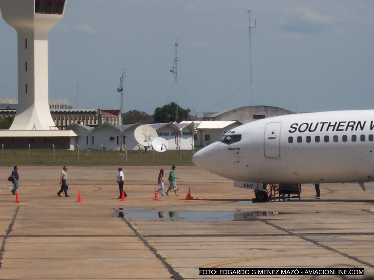 Último vuelo de Southern Winds en Resistencia - 28FEB2005