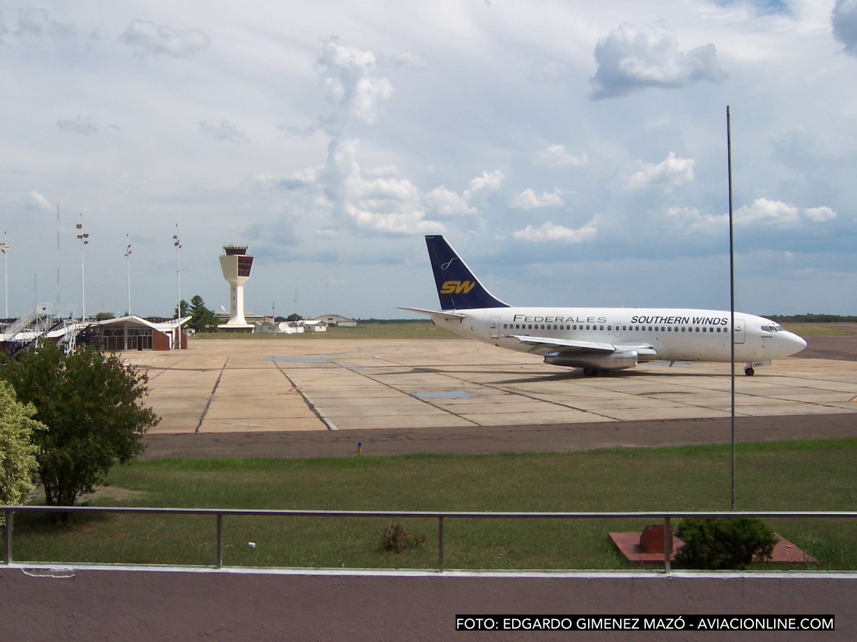 Último vuelo de Southern Winds en Resistencia - 28FEB2005