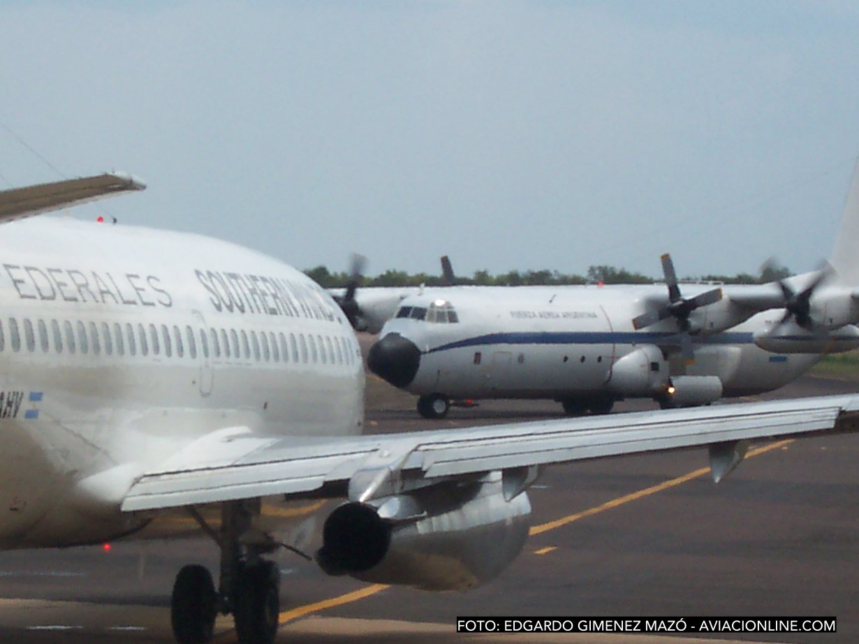 Último vuelo de Southern Winds en Resistencia - 28FEB2005