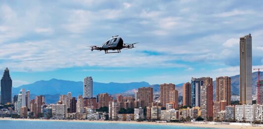 Vehículo Eléctrico de Despegue y Aterrizaje Vertical (eVTOL)