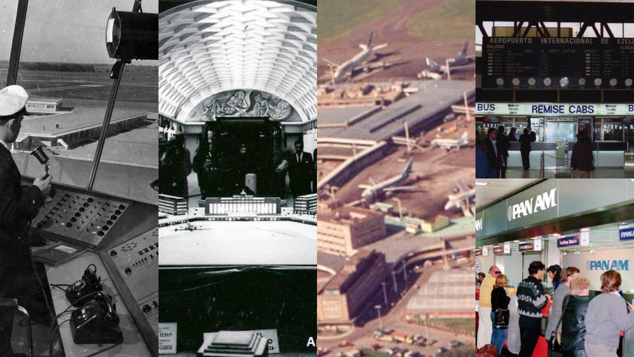 Aeropuerto de Ezeiza - Historia - Collage