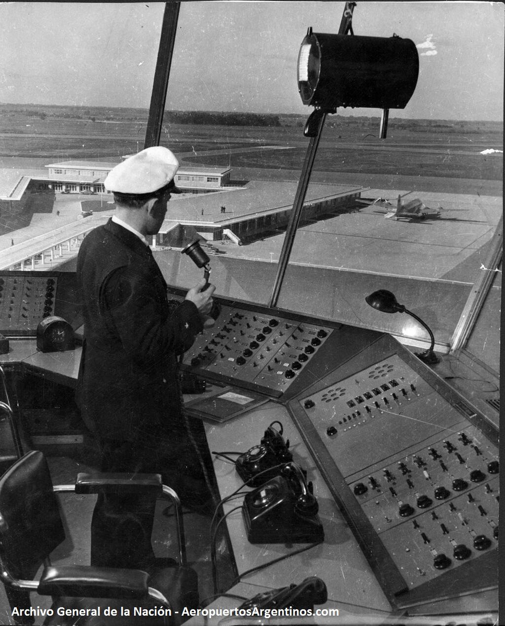 Aeropuerto de Ezeiza - Retro fotos (Gentileza Archivo Gustavo Roberto D’Antiochia)