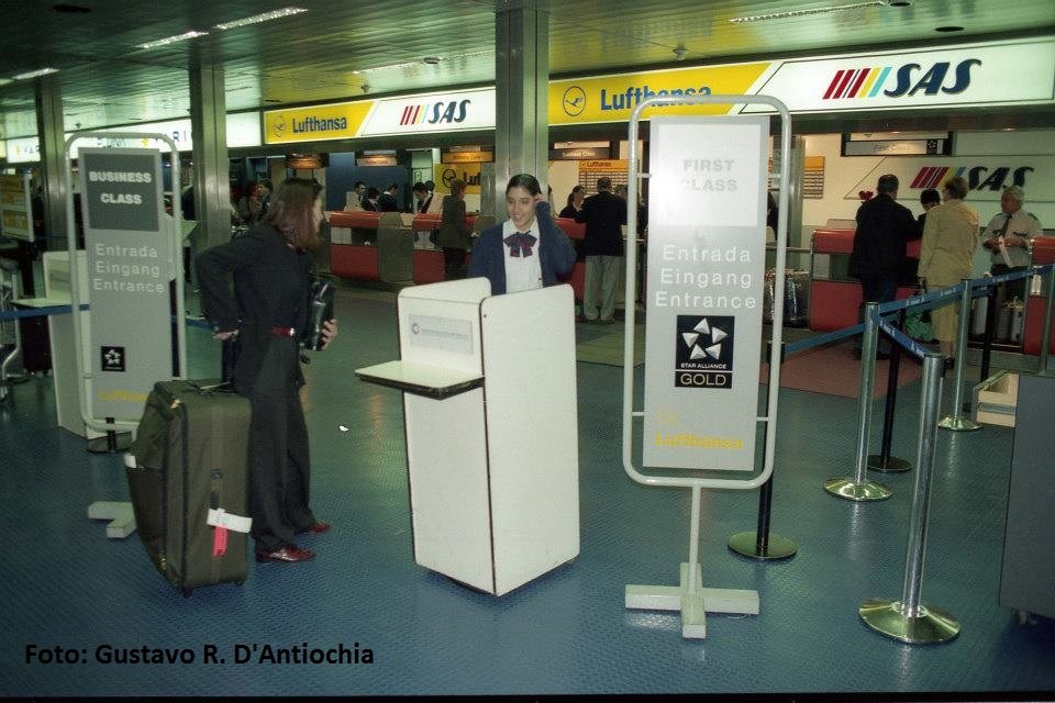 Aeropuerto de Ezeiza - Retro fotos (Gentileza Archivo Gustavo Roberto D’Antiochia)