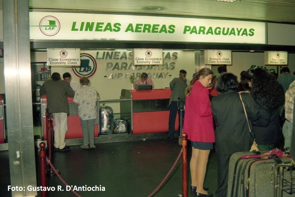 Aeropuerto de Ezeiza - Retro fotos (Gentileza Archivo Gustavo Roberto D’Antiochia)