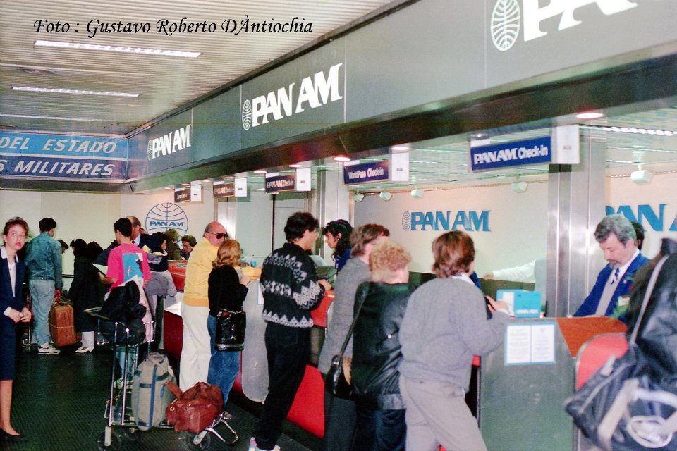 Aeropuerto de Ezeiza - Retro fotos (Gentileza Archivo Gustavo Roberto D’Antiochia)