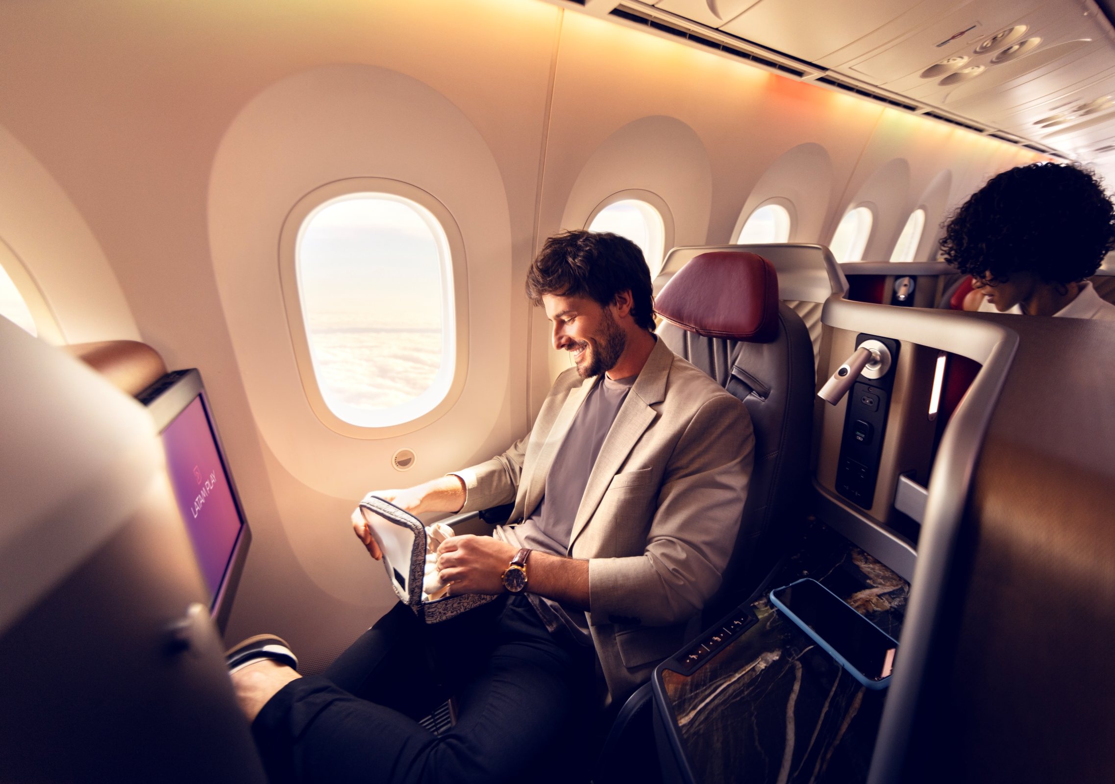 Nueva Business de LATAM Airlines en los 787 - 2025