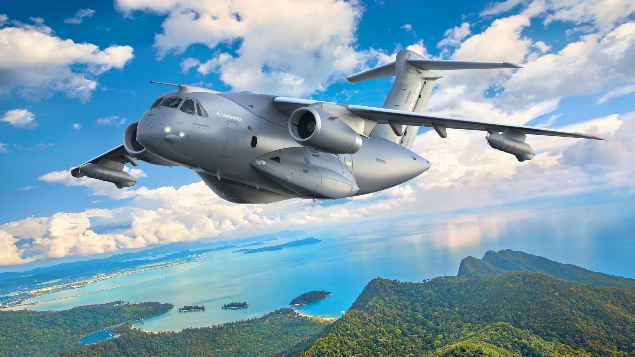 Embraer KC-390 en LIMA 2025 (Malasia)