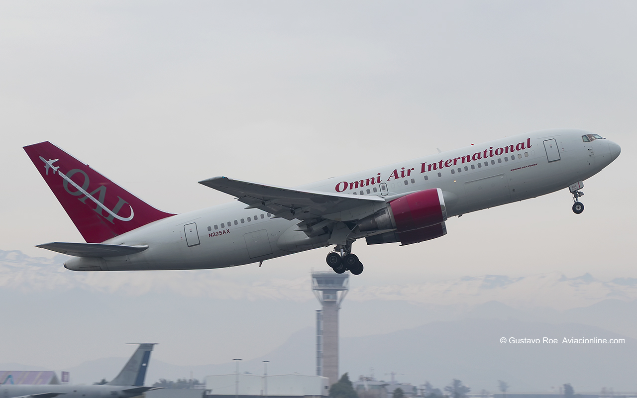 N225AX - Boeing 767-224(ER) - Omni Air International