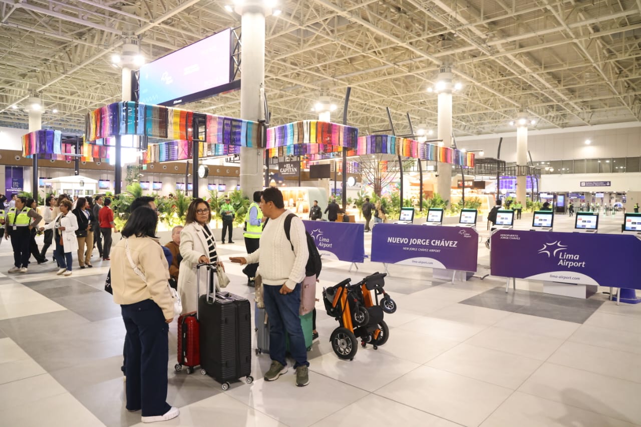 Nueva terminal del aeropuerto Jorge Chávez de Lima, Perú