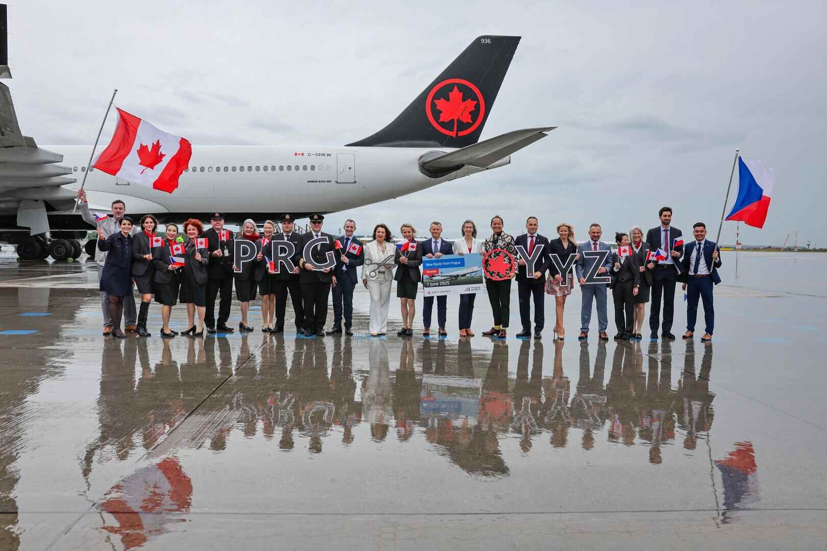 Air Canada Praga