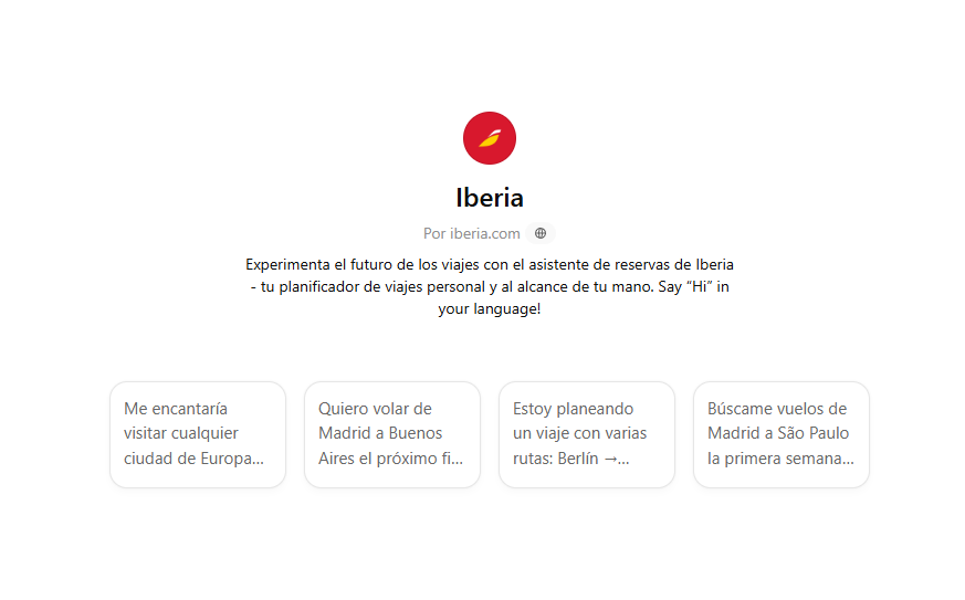 Iberia GPT