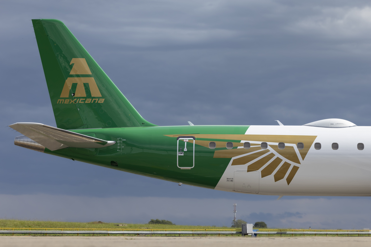 Mexicana de Aviación recibió Embraer E195-E2