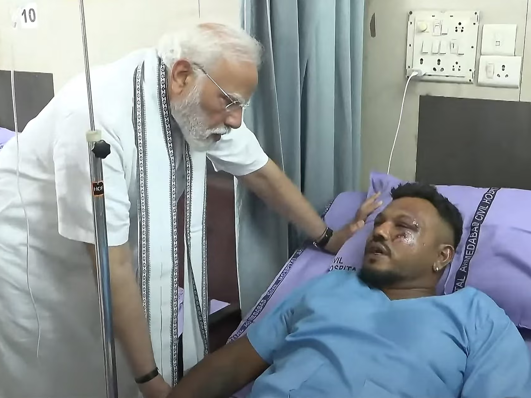 Narendra Modi sobreviviente AI171 Air India