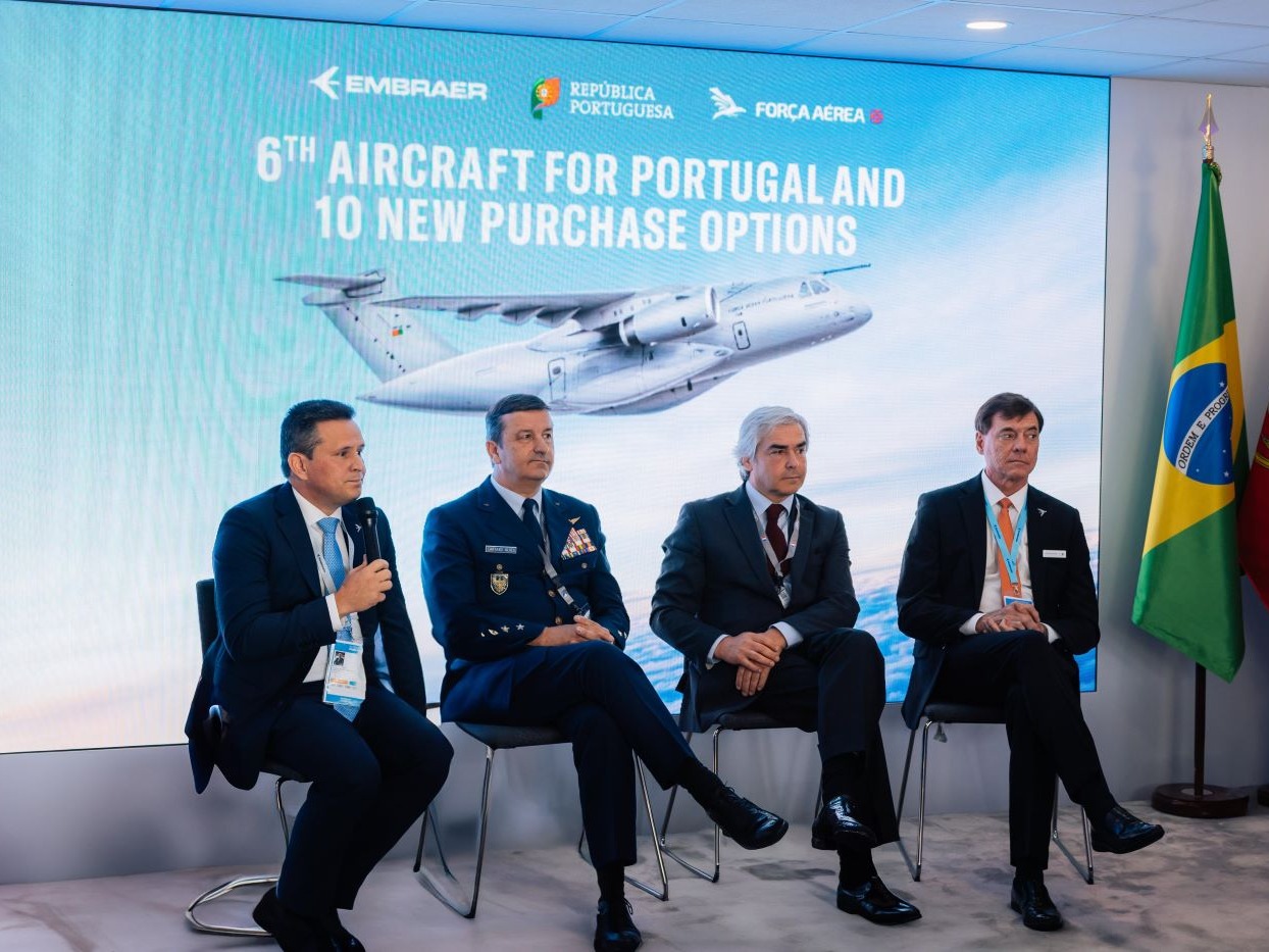 Portugal amplía su flota de KC-390 a seis aeronaves