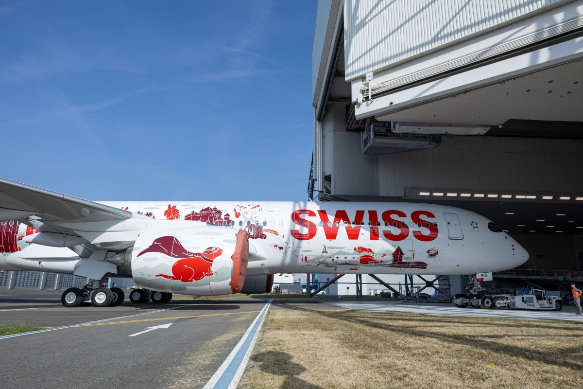 Swiss A350 Wanderlust