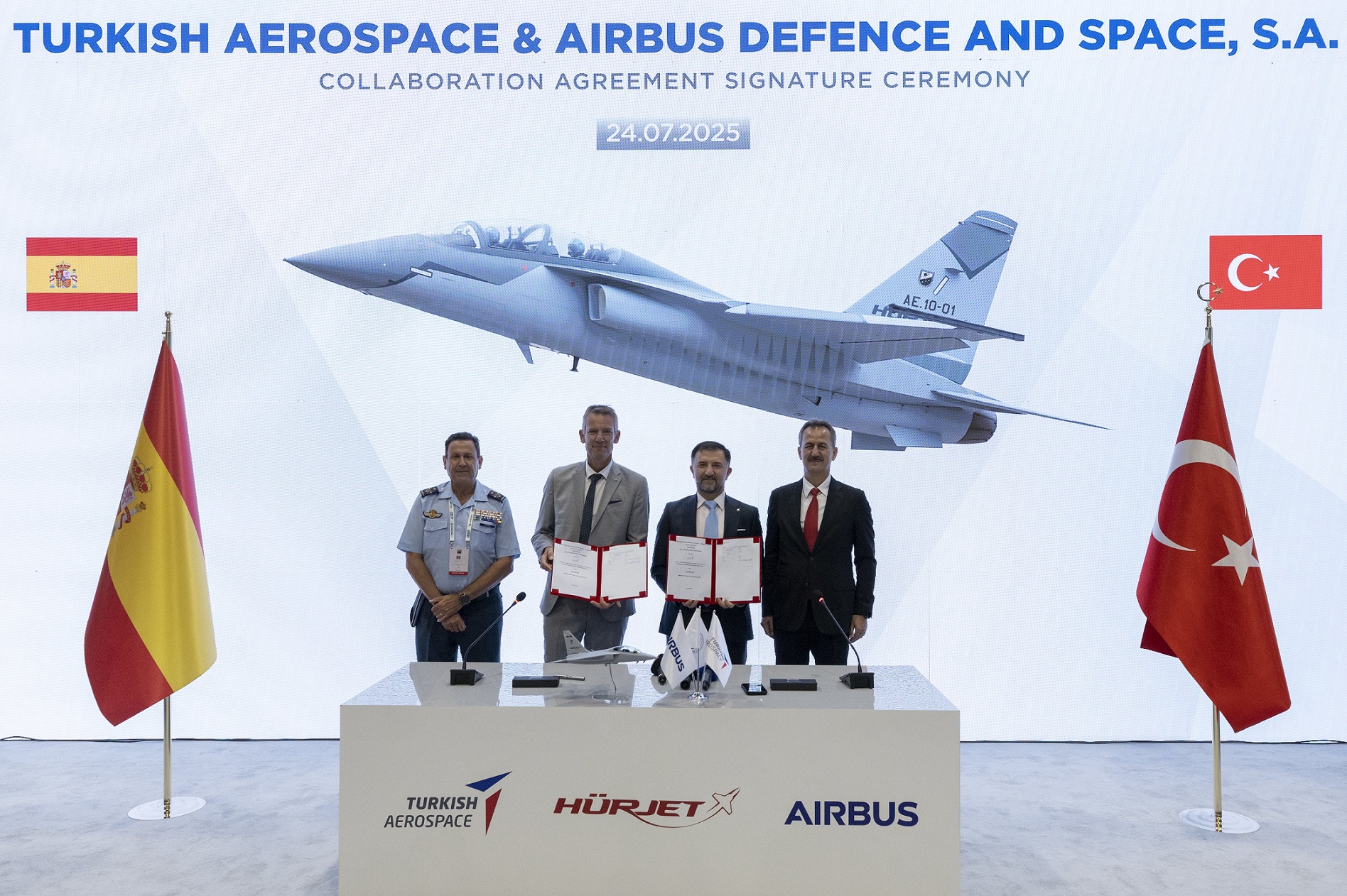 Acuerdo Airbus TUSAS por el HÜRJET para España.1