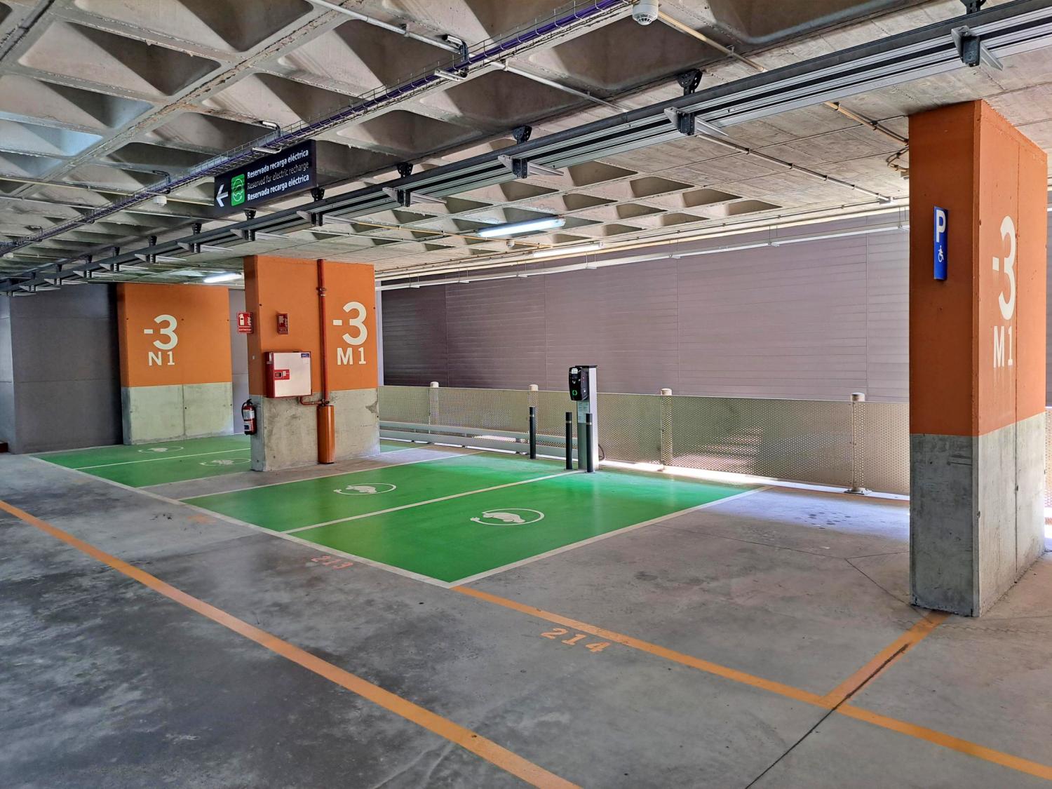 Aena - Cargadores eléctricos para automóviles