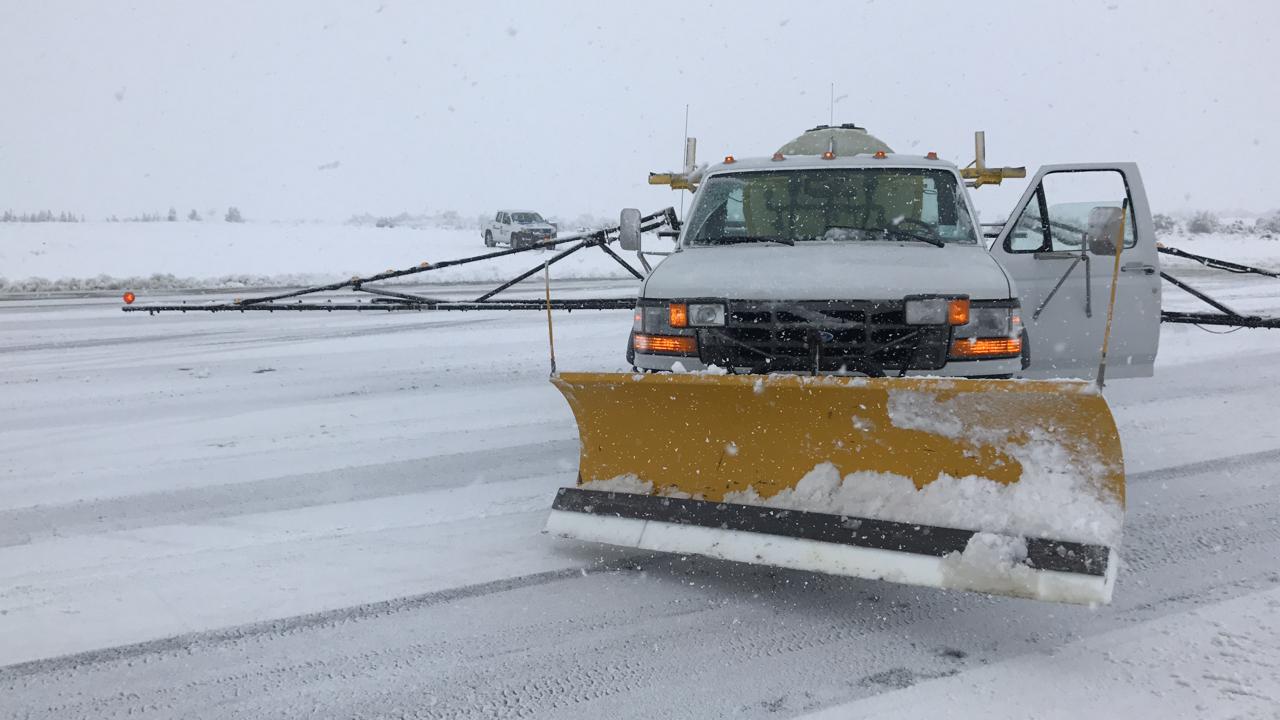 Aeropuerto de Bariloche - Operativo Invierno - Equipos de nieve