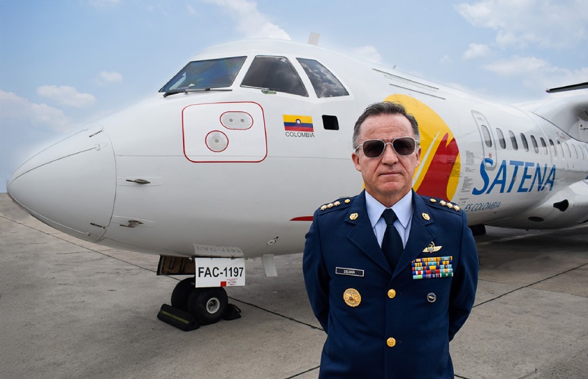 SATENA Mayor General Óscar Zuluaga Castaño, presidente de SATENA.