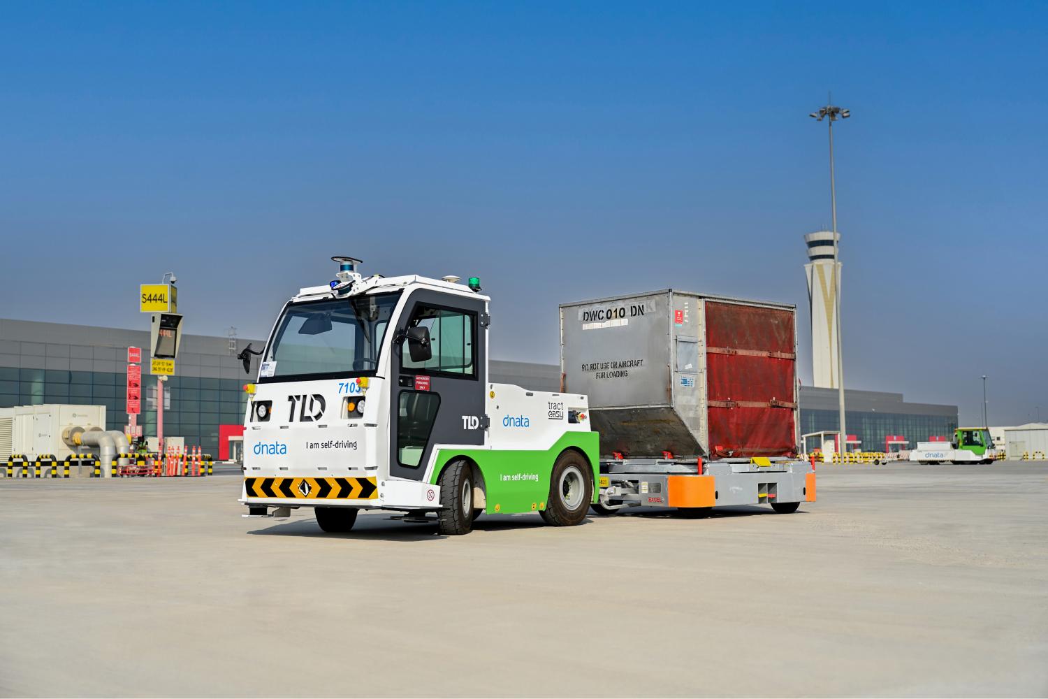 Vehículos de handling autónomos de Dnata