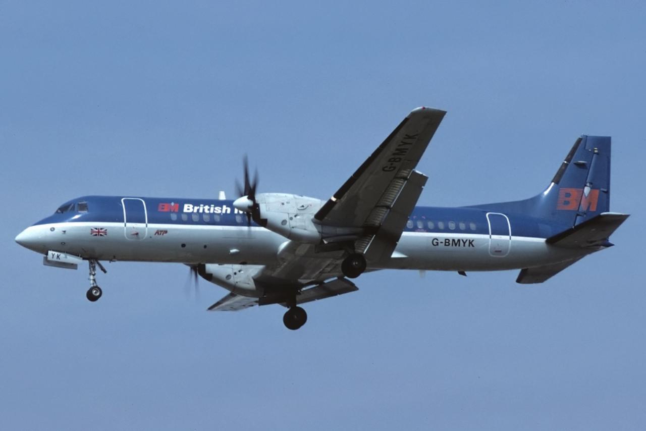 British Aerospace ATP - British Midland Airways - Foto: Felix Goetting - WIkimedia GNU Free Documentation License, Version 1.2 only