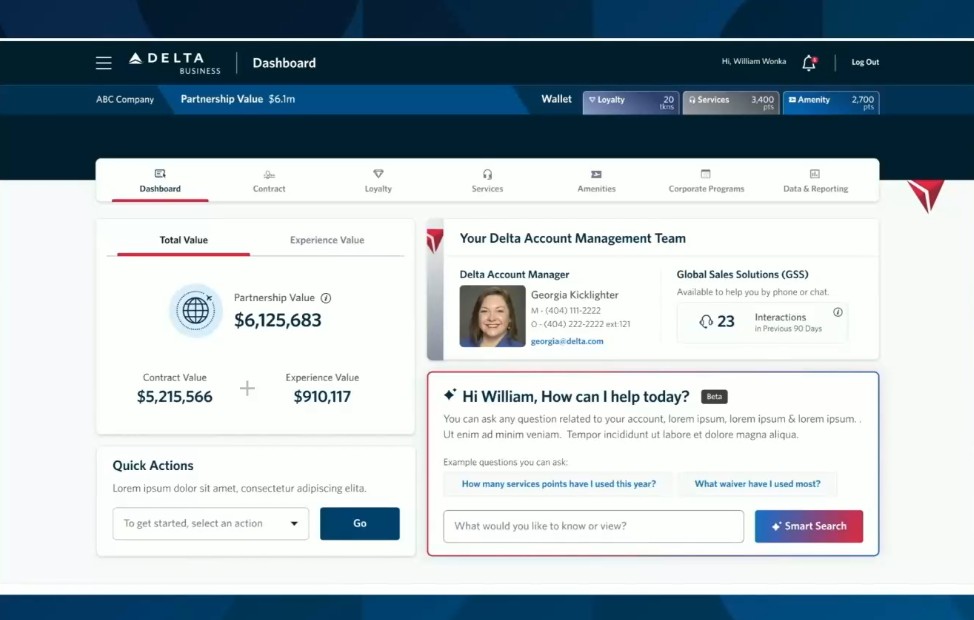 Delta Business Portal