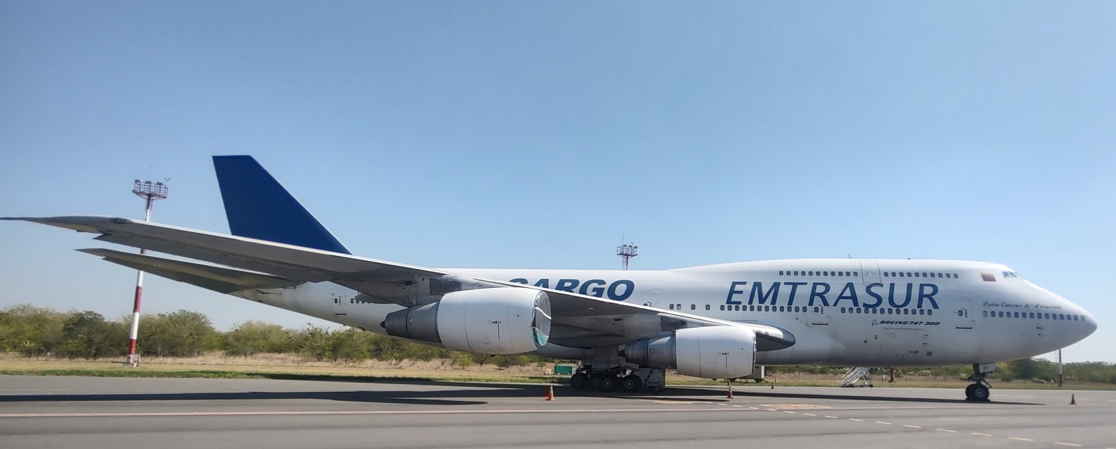 Emtrasur Boeing 747-300M Mahan Air Iran
