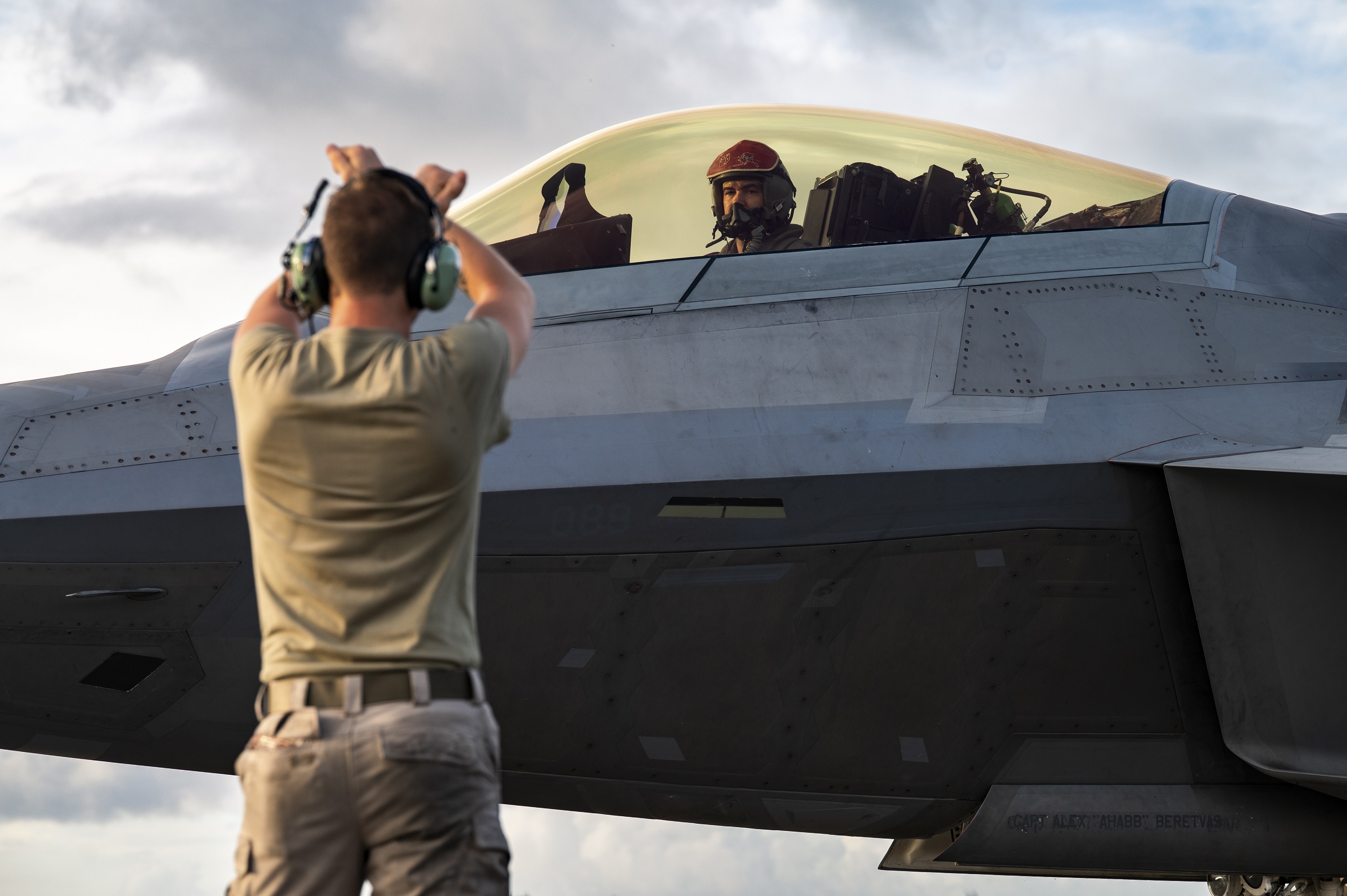 F-22 USAF Ejercicio