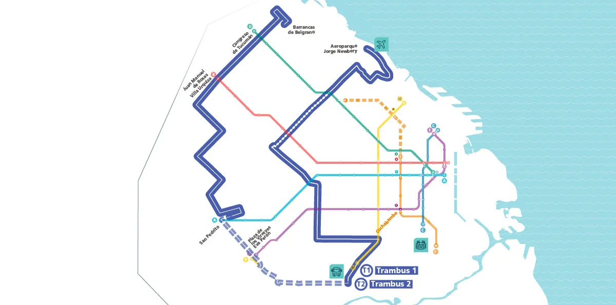 Líneas del Trambus