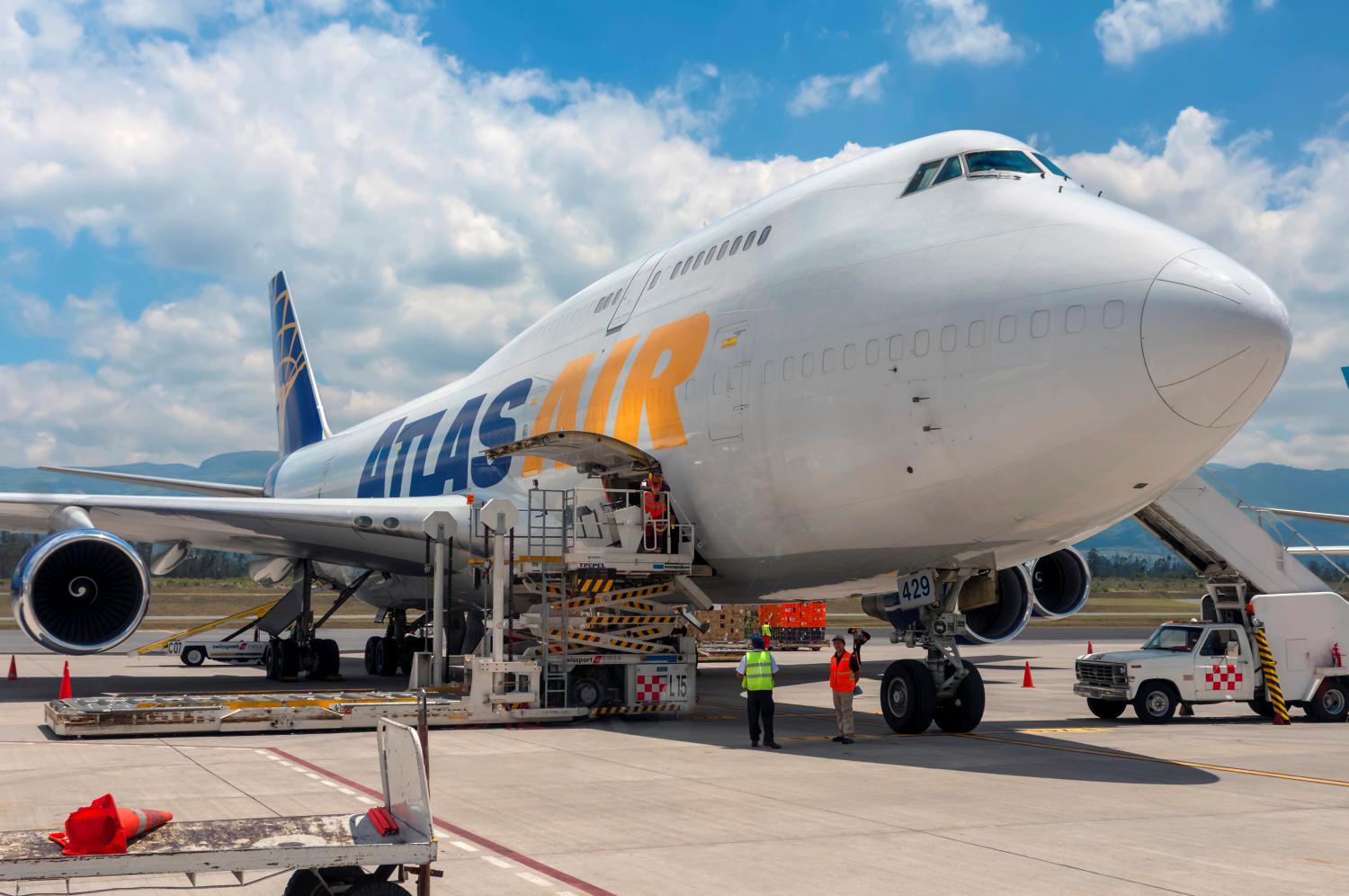 Boeing 747F de Atlas Air Cargo - Quito - Ecuador (Foto: Fabrisaurio - Via DepositPhotos.com)