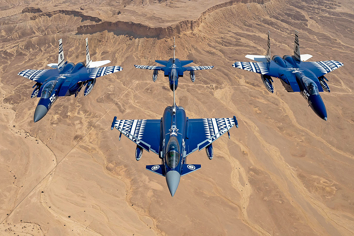 Cazas de la RSAF
