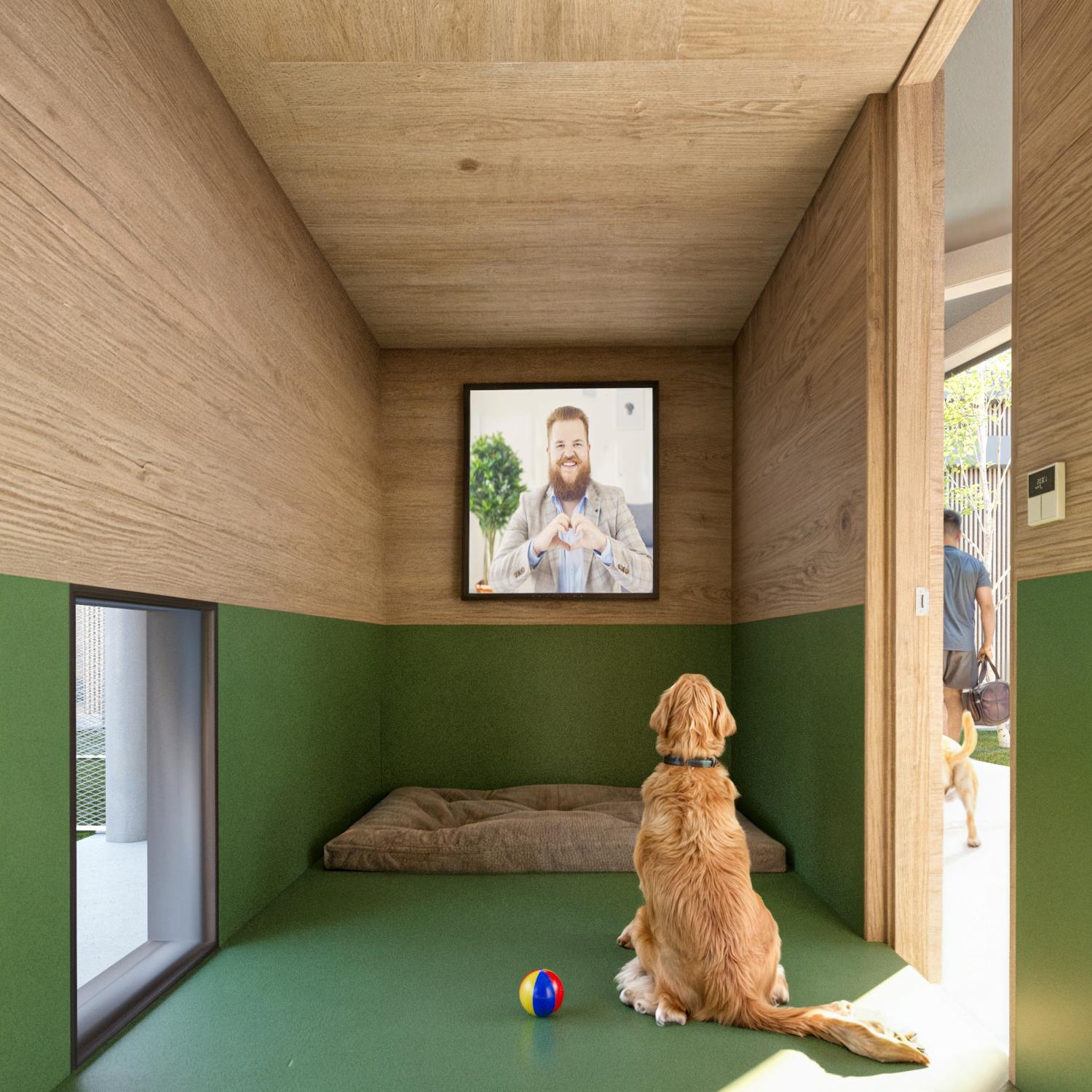 Hotel para perros - Aeropuerto de Roma